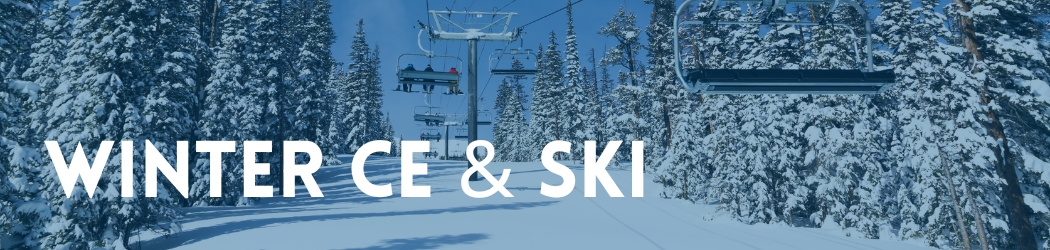 winter ce and ski