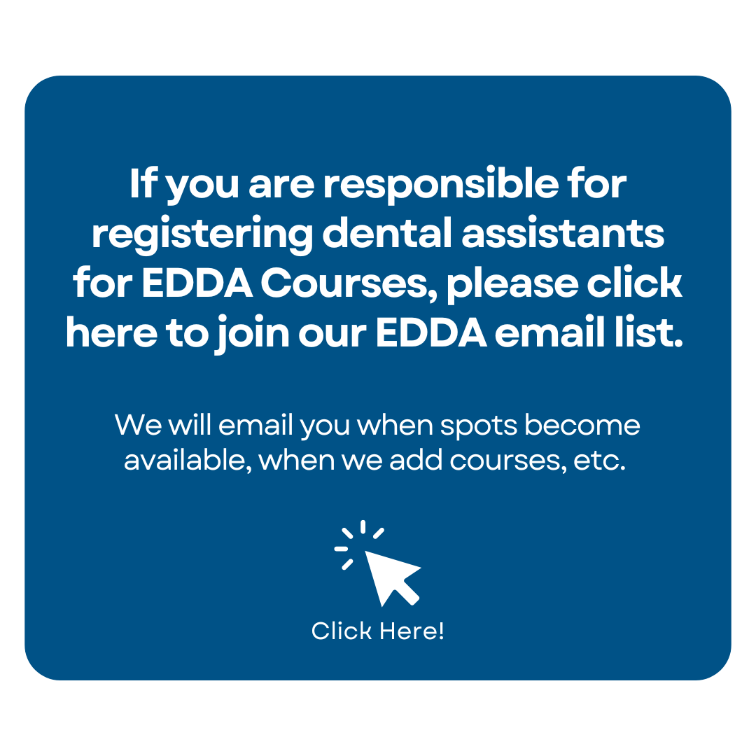 Join our EDDA email list!